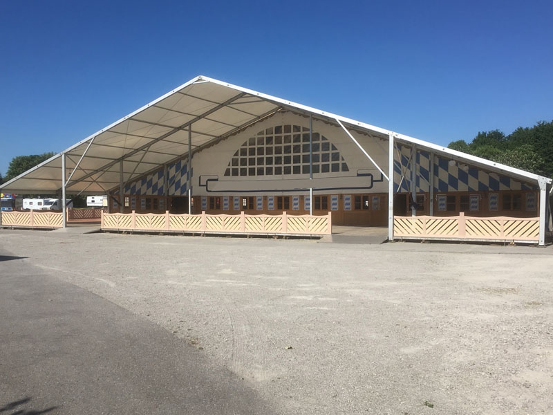 Foto: Gebrauchte Festzelthalle 33x50 m 